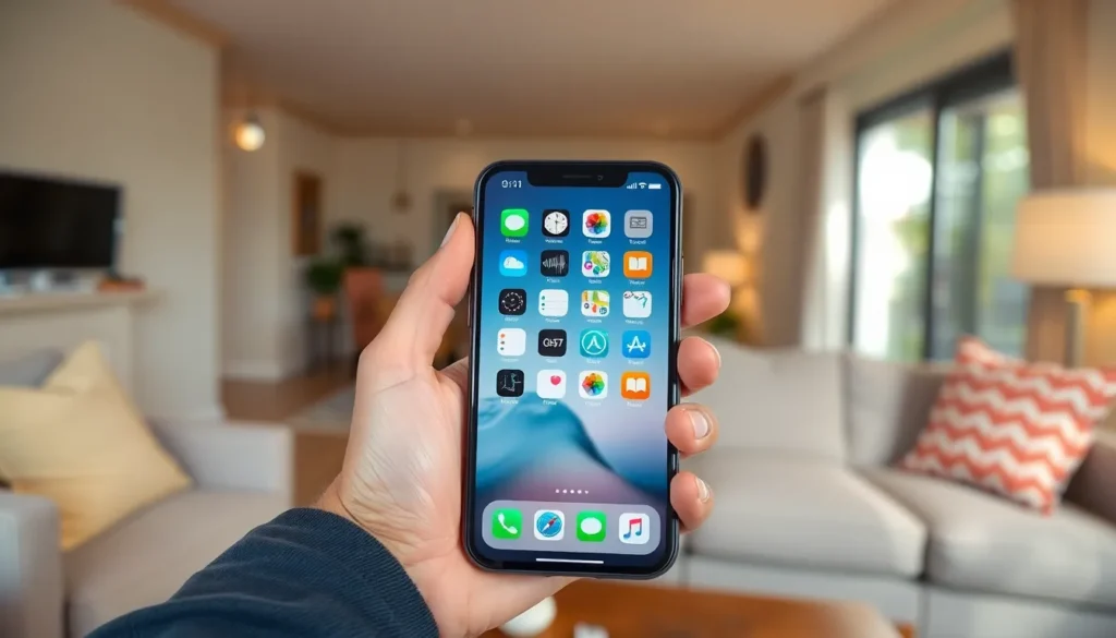 iphone hide apps